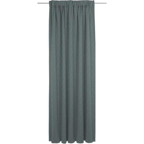 4004567443627 - Vorhang WIRTH Torbole blau (petrol) Gardinen 295cm Multifunktionsband 132cm Baumwolle Polyester nach Maß B132cm H295cm