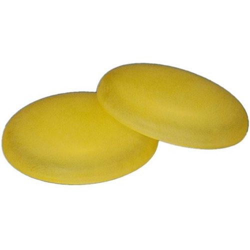 4016318287022 - Dekomagnet LIEDECO gelb Ø3cm Materialmix Gardinenbefestigungen für metallische Flächen