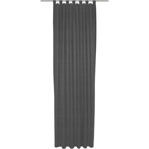 4004567395483 - Vorhang WIRTH Trondheim B Gardinen Gr 215 cm Schlaufen 132 cm grau Schlaufen nach Maß
