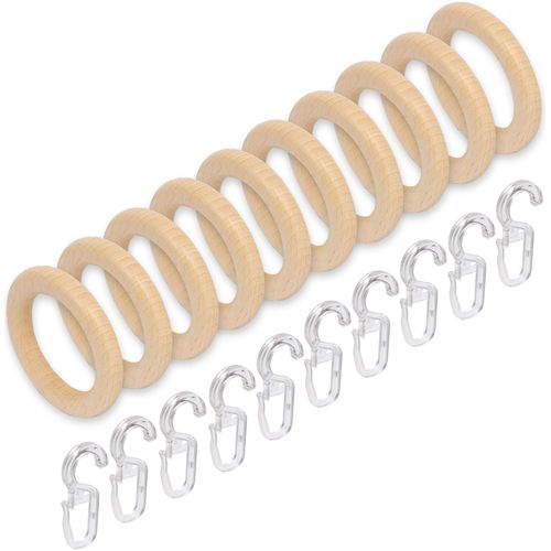 4016318028755 - Gardinenring Liedeco Gardinenstangen (Packung 10-St mit Faltenlegehaken) für Gardinenstangen Ø 28 mm braun|rot 4016318028755 - Gardinenring Liedeco Gardinenstangen (Packung 10-St mit Faltenlegehaken) für Gardinenstangen Ø 28 mm braun|rot