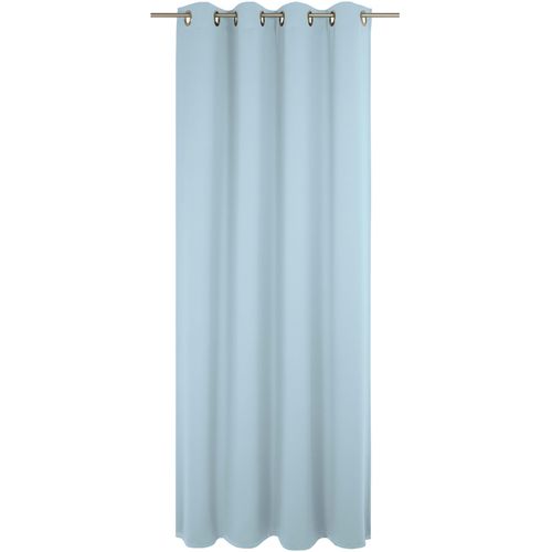 4004567504885 - Vorhang WIRTH Newbury blau (hellblau) B130cm H155cm Baumwolle Polyester Gardinen nach Maß
