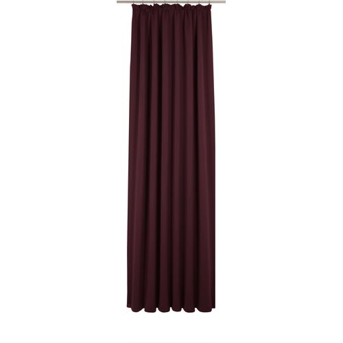 4004567503390 - Vorhang WIRTH Newbury lila (aubergine) Gardinen 285cm Kräuselband 130cm Baumwolle Polyester nach Maß B130cm H285cm