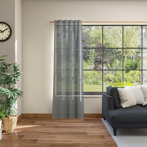 4006470490729 - Vorhang NEUTEX FOR YOU Alora Eco Gr 1 grau (anthrazit) B144cm H245cm Baumwolle Polyester Gardinen Nachhaltig 4006470490729 - Vorhang NEUTEX FOR YOU Alora Eco Gr 1 grau (anthrazit) B144cm H245cm Baumwolle Polyester Gardinen Nachhaltig