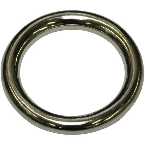 4003018238881 - Gardinenring Hohlring Gardinenbefestigungen Gr 25 St grau (nickelfarben) Gardinenringe Gardinenbefestigungen Serie VitragestangenCaféhausstangen