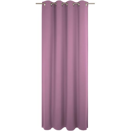 4004567501877 - Vorhang WIRTH Newbury lila (flieder) Gardinen 385cm Ösen 130cm Baumwolle Polyester nach Maß B130cm H385cm