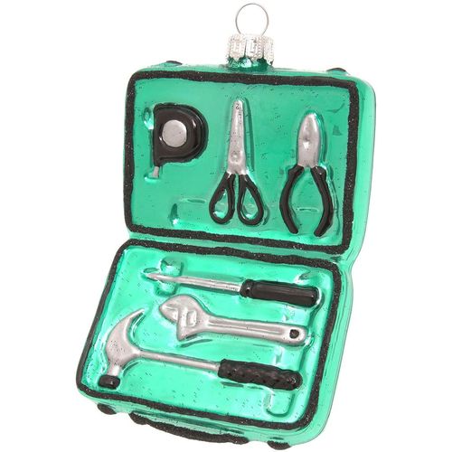 0024762243642 - Christbaumschmuck KREBS GLAS LAUSCHA Werkzeugkoffer Grün 12cm blau B45cm H145cm T95cm Glas Weihnachtsbaumschmuck Christbaumschmuck aus Glas mundgeblasen handgefertigt Figur 0024762243642 - Christbaumschmuck KREBS GLAS LAUSCHA Werkzeugkoffer Grün 12cm blau B45cm H145cm T95cm Glas Weihnachtsbaumschmuck Christbaumschmuck aus Glas mundgeblasen handgefertigt Figur
