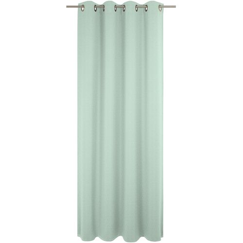 4004567426651 - Vorhang WIRTH Sunday grün (mint) Gardinen 335cm Ösen 142cm Baumwolle Polyester nach Maß B142cm H335cm 4004567426651 - Vorhang WIRTH Sunday grün (mint) Gardinen 335cm Ösen 142cm Baumwolle Polyester nach Maß B142cm H335cm