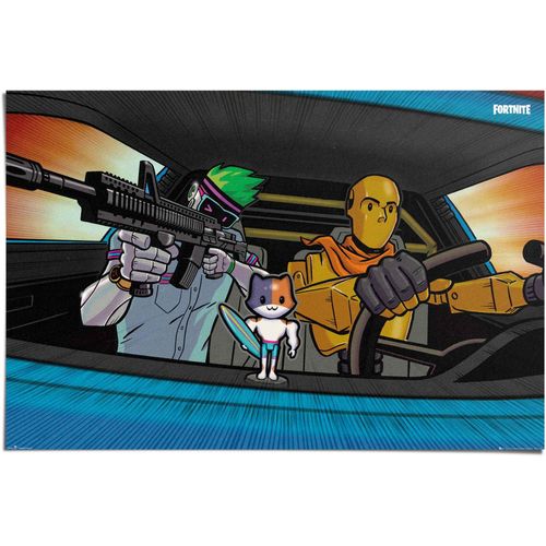 8714597610697 - Poster REINDERS Fortnite Game bunt (farbe bild(er) mehrfarbig) B915cm H61cm Papier Bilder
