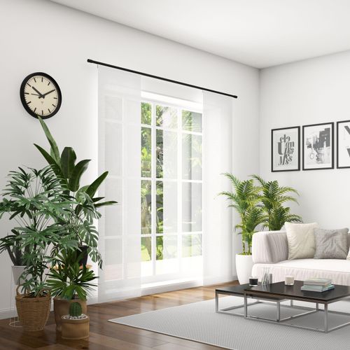 4006470509155 - Schiebegardine NEUTEX FOR YOU Allure beige (creme) B60cm H125cm Jacquard Polyester Gardinen Breite 60 cm nach Maß 4006470509155 - Schiebegardine NEUTEX FOR YOU Allure beige (creme) B60cm H125cm Jacquard Polyester Gardinen Breite 60 cm nach Maß