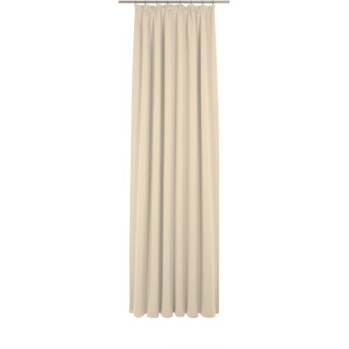 4004567492595 - Vorhang WIRTH Newbury beige Gardinen 305cm Kräuselband 130cm Baumwolle Polyester nach Maß B130cm H305cm