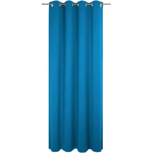 4004567413552 - Vorhang WIRTH Dim out Gardinen Gr 195 cm Ösen 142 cm blau Ösen nach Maß