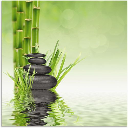 4062144003589 - Wandbild ARTLAND Spa Steine Bilder Gr B H 40 cm x 40 cm Alu-Dibond-Druck Spa 1 St grün Bild Metallbild Metallbilder Bilder als Alubild Leinwandbild Wandaufkleber oder Poster in versch Größen 4062144003589 - Wandbild ARTLAND Spa Steine Bilder Gr B H 40 cm x 40 cm Alu-Dibond-Druck Spa 1 St grün Bild Metallbild Metallbilder Bilder als Alubild Leinwandbild Wandaufkleber oder Poster in versch Größen