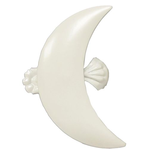 4042627048962 - Dekoklammer INDEKO Mond B Gr 1 weiß Ø035cm Gardinenbefestigungen