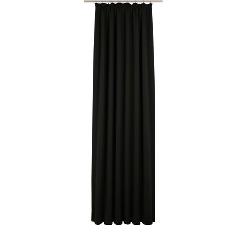 4004567509880 - Vorhang WIRTH Newbury schwarz Gardinen 295cm Kräuselband 130cm Baumwolle Polyester nach Maß B130cm H295cm 4004567509880 - Vorhang WIRTH Newbury schwarz Gardinen 295cm Kräuselband 130cm Baumwolle Polyester nach Maß B130cm H295cm