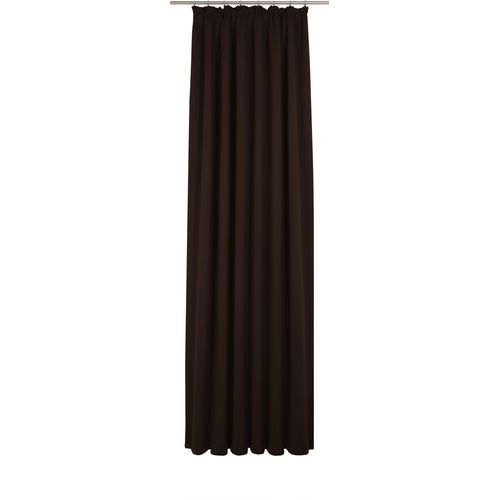 4004567500115 - Vorhang WIRTH Newbury braun Gardinen 265cm Kräuselband 130cm Baumwolle Polyester nach Maß B130cm H265cm 4004567500115 - Vorhang WIRTH Newbury braun Gardinen 265cm Kräuselband 130cm Baumwolle Polyester nach Maß B130cm H265cm