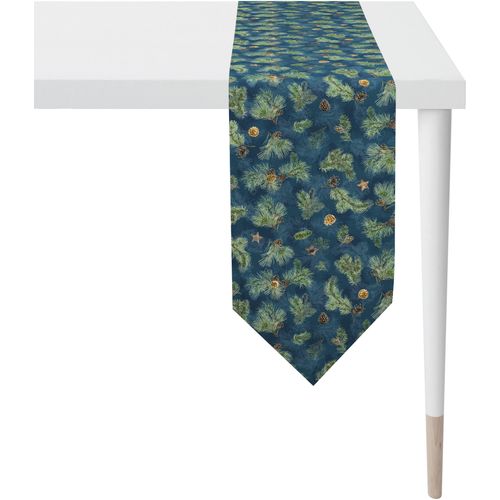 4003440255784 - Tischband APELT 9530 WINTERWELT Weihnachtsdeko Weihnachten bunt (blau grün bunt) B25cm L175cm Baumwolle Tischdecken Digitaldruck 4003440255784 - Tischband APELT 9530 WINTERWELT Weihnachtsdeko Weihnachten bunt (blau grün bunt) B25cm L175cm Baumwolle Tischdecken Digitaldruck