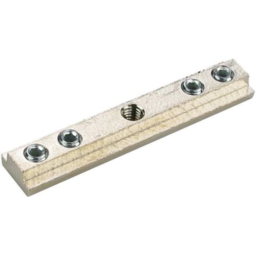 4016318333873 - Verbinder LIEDECO grau (nickelfarben) L5cm Ø28cm Gardinenstangenhalterungen für 28 mm Innenlaufprofile mit 6 mm Laufkanal