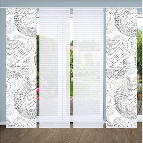 4056751443913 - Schiebegardine HOME IN GREEN SPIRO Gr 1 grau B60cm H245cm Polyester Gardinen SET DIGITALDRUCKBAMBUSOPTIK RECYCELT 4056751443913 - Schiebegardine HOME IN GREEN SPIRO Gr 1 grau B60cm H245cm Polyester Gardinen SET DIGITALDRUCKBAMBUSOPTIK RECYCELT