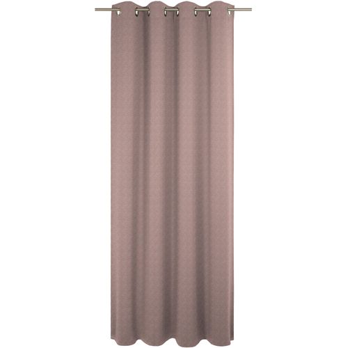 4004567439651 - Vorhang WIRTH Torbole rot (apricot) Gardinen 375cm Ösen 132cm Baumwolle Polyester nach Maß B132cm H375cm