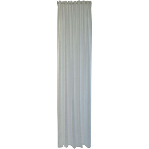 4043343549306 - Gardine Lennik Gardinen Gr 245 cm verdeckte Schlaufen 140 cm weiß Verdeckte Schlaufen Gardine Streifen modern Farbverlauf Wohnzimmer Schlafzimmer