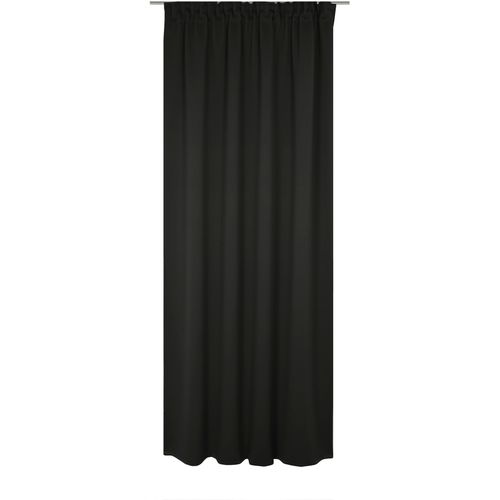 4004567510121 - Vorhang WIRTH Newbury Gardinen Gr 265 cm Multifunktionsband 130 cm schwarz Schlafzimmergardinen nach Maß 4004567510121 - Vorhang WIRTH Newbury Gardinen Gr 265 cm Multifunktionsband 130 cm schwarz Schlafzimmergardinen nach Maß