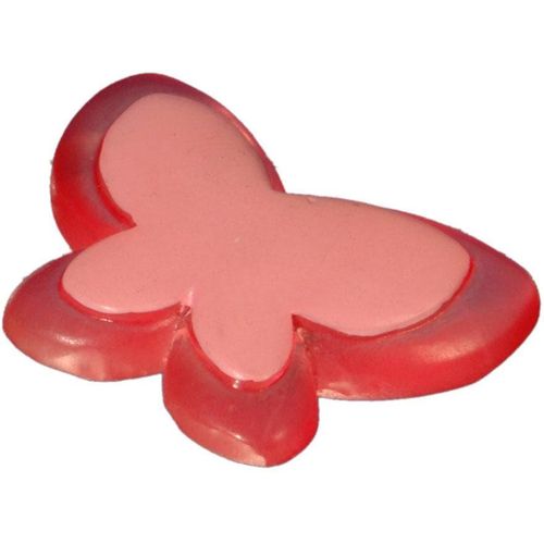 4016318293795 - Dekomagnet Schmetterling Gardinenbefestigungen Gr 1 St rot (rot rosa) Zubehör für Gardinen Gardinenbefestigungen metallische Flächen