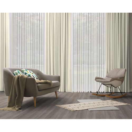 4004567405885 - Vorhang WIRTH Dim out Gardinen Gr 355 cm Multifunktionsband 142 cm beige Schlafzimmergardinen nach Maß