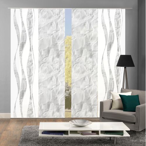 4056751516273 - Schiebegardine HOME WOHNIDEEN SOEREN Gr 1 grau B60cm H245cm Polyester Gardinen SCHIEBEVORHANGSETSEIDENOPTIKDIGIDRUCK 4056751516273 - Schiebegardine HOME WOHNIDEEN SOEREN Gr 1 grau B60cm H245cm Polyester Gardinen SCHIEBEVORHANGSETSEIDENOPTIKDIGIDRUCK