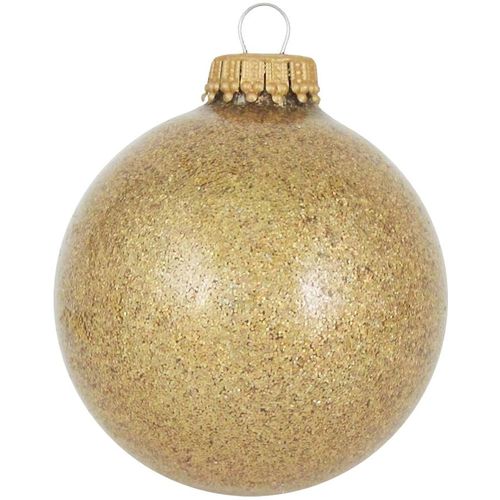 0024762032314 - Weihnachtsbaumkugel KREBS GLAS LAUSCHA CBK03231 Weihnachtsdeko Christbaumschmuck Christbaumkugeln Glas gold (goldfarben) Ø7cm Glas Weihnachtsbaumkugeln Weihnachtsbaumkugeln aus Glas