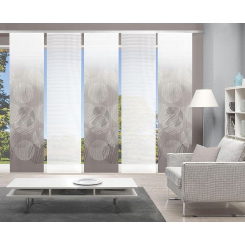 4056751415033 - Schiebegardine VISION S CIRCO grau (taupe) B60cm H260cm Polyester Gardinen DIGITALDRUCK 4056751415033 - Schiebegardine VISION S CIRCO grau (taupe) B60cm H260cm Polyester Gardinen DIGITALDRUCK