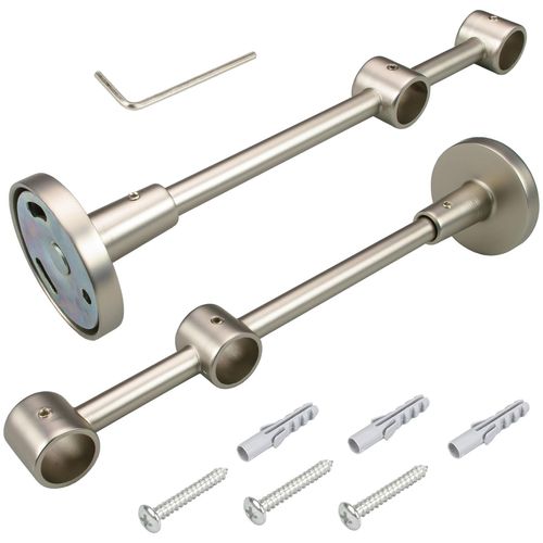 4016318201691 - Doppelträger Gardinenstangenhalterungen Gr Ø 16 cm silberfarben (chromfarben matt) Gardinenstangenhalter Gardinenstangenhalterungen für Gardinenstangen Ø 16 mm 4016318201691 - Doppelträger Gardinenstangenhalterungen Gr Ø 16 cm silberfarben (chromfarben matt) Gardinenstangenhalter Gardinenstangenhalterungen für Gardinenstangen Ø 16 mm