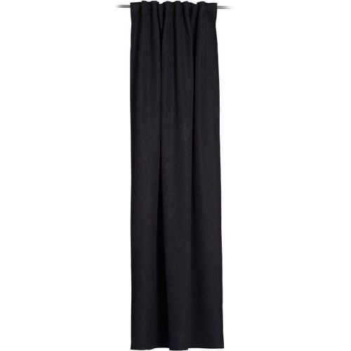 4021626043789 - Vorhang GÖZZE Gigolo - Schlaufenschal mit Multifunktionsband Gardinen Gr 245 cm Multifunktionsband 140 cm grau (anthrazit) Schlafzimmergardinen Gardine HxB 245x140 Blackout Vorhang