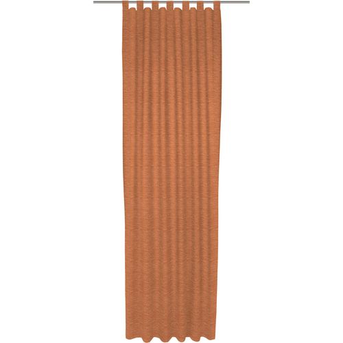 4004567385897 - Vorhang WIRTH Trondheim B orange (terra) Gardinen 345cm Schlaufen 132cm Polyacryl nach Maß B132cm H345cm