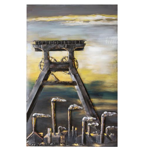 4009079389913 - Metallbild GILDE GALLERY Kunstobjekt Glück Auf Bilder Gr B H T 80 cm x 120 cm x 40 cm Landschaft 1 St bunt Bild Metallbilder Bilder 4009079389913 - Metallbild GILDE GALLERY Kunstobjekt Glück Auf Bilder Gr B H T 80 cm x 120 cm x 40 cm Landschaft 1 St bunt Bild Metallbilder Bilder