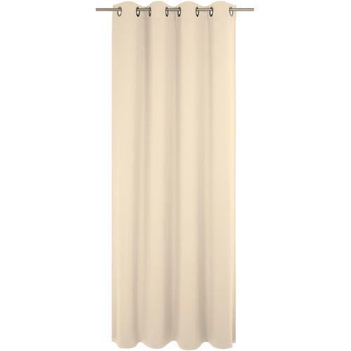 4004567493073 - Vorhang WIRTH Newbury beige Gardinen 245cm Ösen 130cm Baumwolle Polyester nach Maß B130cm H245cm 4004567493073 - Vorhang WIRTH Newbury beige Gardinen 245cm Ösen 130cm Baumwolle Polyester nach Maß B130cm H245cm