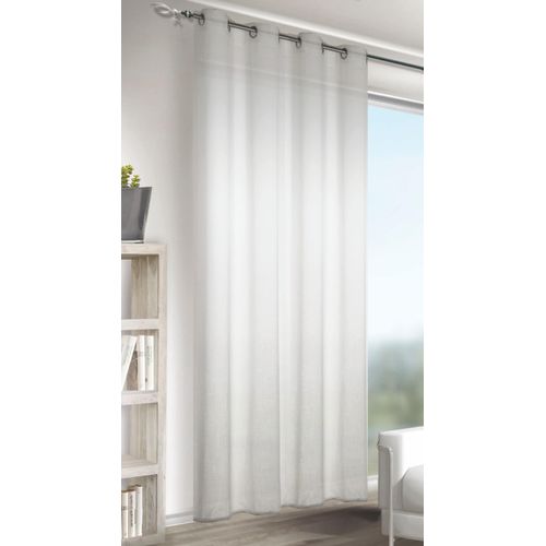4005241827573 - Gardine Alex Gr 1 weiß B140cm H245cm Polyester Gardinen Fertigschal
