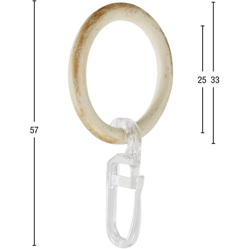 9002777124539 - Gardinenring GARESA Ring mit Haken Gardinenbefestigungen Gr 20 St goldfarben (weiß goldfarben) Gardinenringe für Durchmesser bis 16 mm einfache Montage 9002777124539 - Gardinenring GARESA Ring mit Haken Gardinenbefestigungen Gr 20 St goldfarben (weiß goldfarben) Gardinenringe für Durchmesser bis 16 mm einfache Montage