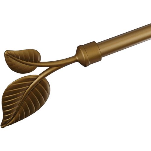 4016318191169 - Gardinenstangen-Endstück Blatt Gr 1 gold (goldfarben matt) H123cm L134cm Ø2cm Gardinenstangenendstücke für Gardinenstangen Ø 20 mm 4016318191169 - Gardinenstangen-Endstück Blatt Gr 1 gold (goldfarben matt) H123cm L134cm Ø2cm Gardinenstangenendstücke für Gardinenstangen Ø 20 mm