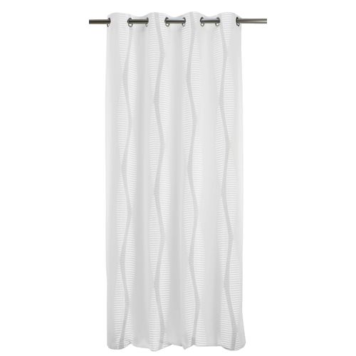 4003440128712 - Vorhang APELT Helix Gr 1 grau (hellgrau) Gardinen 245cm Ösen 122cm Polyester HxB 245x122 B122cm H245cm