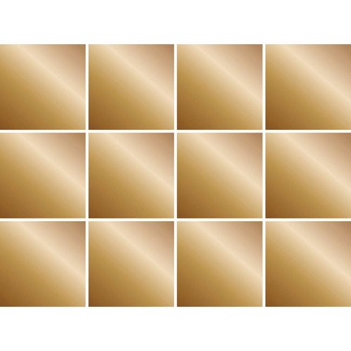 4049009355861 - Fliesenaufkleber QUEENCE Metallic Look gold B15cm H15cm T01cm Fliesenaufkleber Stickerfliesen selbstklebend Sticker 12er Set 4049009355861 - Fliesenaufkleber QUEENCE Metallic Look gold B15cm H15cm T01cm Fliesenaufkleber Stickerfliesen selbstklebend Sticker 12er Set