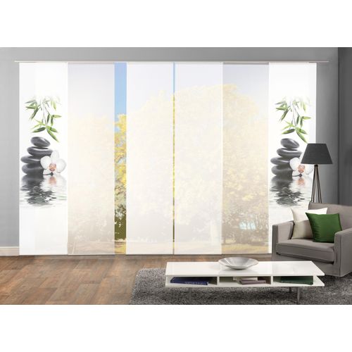 4056751015257 - Schiebegardine HOME WOHNIDEEN RUSKIN Gardinen Gr 245 cm Klettband 60 cm grün Schiebegardinen blickdicht HxB 245x60 inkl Befestigungszubehör 4056751015257 - Schiebegardine HOME WOHNIDEEN RUSKIN Gardinen Gr 245 cm Klettband 60 cm grün Schiebegardinen blickdicht HxB 245x60 inkl Befestigungszubehör