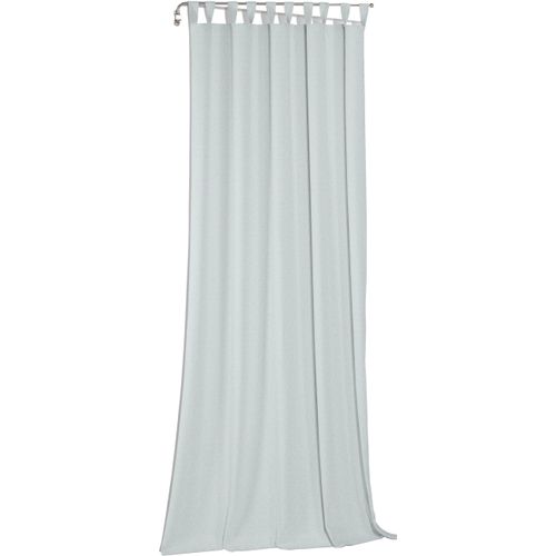 4004567435523 - Vorhang WIRTH Sunday blau Gardinen 295cm Schlaufen 142cm Baumwolle Polyester nach Maß B142cm H295cm 4004567435523 - Vorhang WIRTH Sunday blau Gardinen 295cm Schlaufen 142cm Baumwolle Polyester nach Maß B142cm H295cm