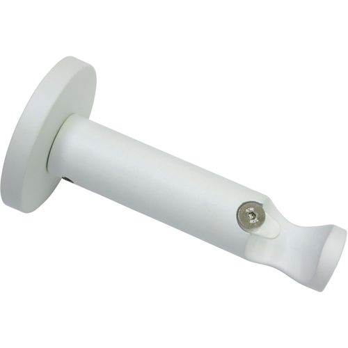 4003018378853 - Wandträger Träger offen für Ø 20 mm weiß (weiß matt) SCHÖNER WOHNEN-KOLLEKTION Gardinenstangenhalterungen Serie Einzelprogramm Leon Ø 20 mm