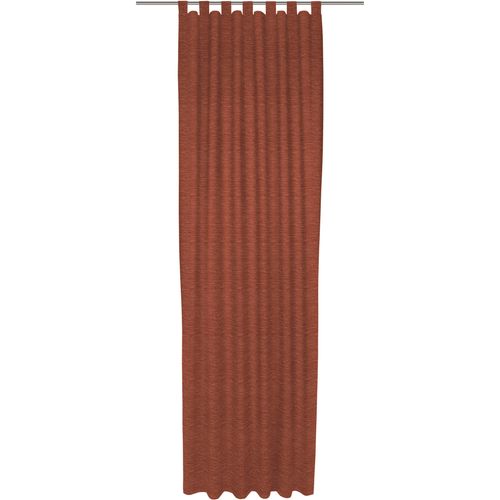 4004567386993 - Vorhang WIRTH Trondheim B braun (rost) Gardinen 365cm Schlaufen 132cm Polyacryl nach Maß B132cm H365cm