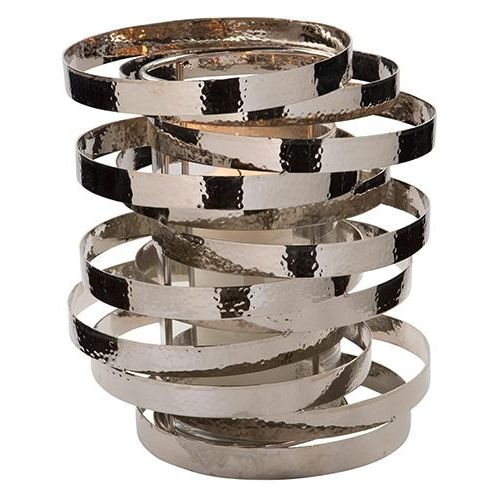 4042911461231 - Windlicht FINK MIRAGE silber (silberfarben) H30cm Ø275cm Edelstahl Kerzenhalter aus Edelstahl Höhe ca 30 cm 4042911461231 - Windlicht FINK MIRAGE silber (silberfarben) H30cm Ø275cm Edelstahl Kerzenhalter aus Edelstahl Höhe ca 30 cm