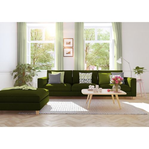 4004567429591 - Vorhang WIRTH Sunday Gardinen Gr 305 cm Multifunktionsband 142 cm grün (oliv) Schlafzimmergardinen nach Maß 4004567429591 - Vorhang WIRTH Sunday Gardinen Gr 305 cm Multifunktionsband 142 cm grün (oliv) Schlafzimmergardinen nach Maß