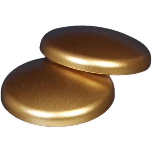 4016318286995 - Dekomagnet LIEDECO grau (messingfarben) Ø3cm Materialmix Gardinenbefestigungen für metallische Flächen