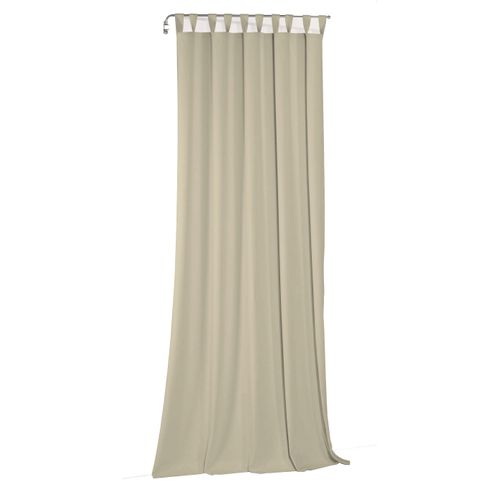 4004567494544 - Vorhang WIRTH Newbury grau (taupe) Gardinen 365cm Schlaufen 130cm Baumwolle Polyester nach Maß B130cm H365cm 4004567494544 - Vorhang WIRTH Newbury grau (taupe) Gardinen 365cm Schlaufen 130cm Baumwolle Polyester nach Maß B130cm H365cm