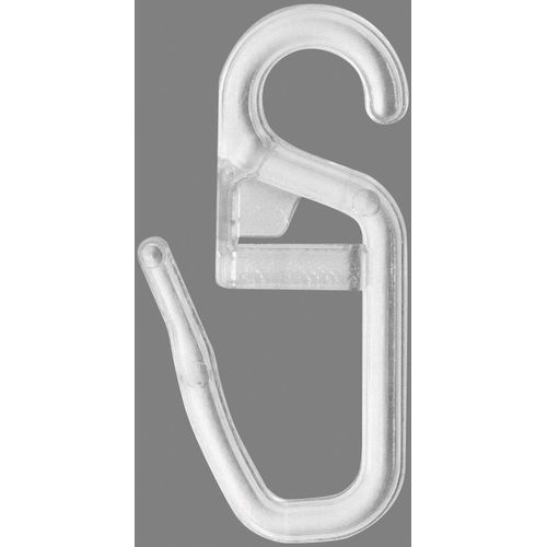 4015161036672 - Faltenclip Via Gr 17 transparent H32cm Ø1cm Kunststoff Gardinenbefestigungen Faltenhaken für Vorhangringe 4015161036672 - Faltenclip Via Gr 17 transparent H32cm Ø1cm Kunststoff Gardinenbefestigungen Faltenhaken für Vorhangringe