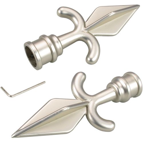 4016318078712 - Gardinenstangen-Endstück Amor Gardinenstangenendstücke Gr 2 St silberfarben (chromfarben matt) Gardinenstangen-Endstücke Gardinenstangenendstücke für Gardinenstangen Ø 16 mm 4016318078712 - Gardinenstangen-Endstück Amor Gardinenstangenendstücke Gr 2 St silberfarben (chromfarben matt) Gardinenstangen-Endstücke Gardinenstangenendstücke für Gardinenstangen Ø 16 mm